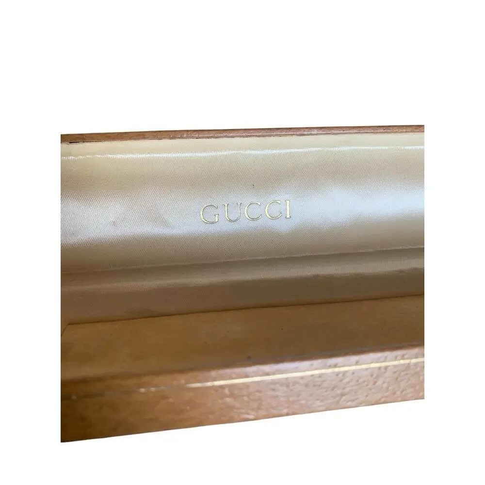 Gucci Vintage Authentic Empty Watch Presentation Gift Box Case Interlocking G